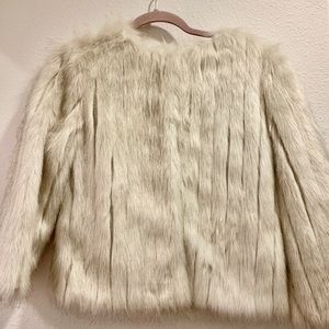 Faux Fur Coat Ted Baker
